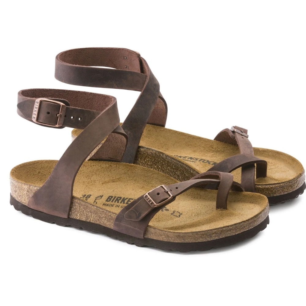 Women’s Birkenstock Yara Sandals Size 38 GUC
